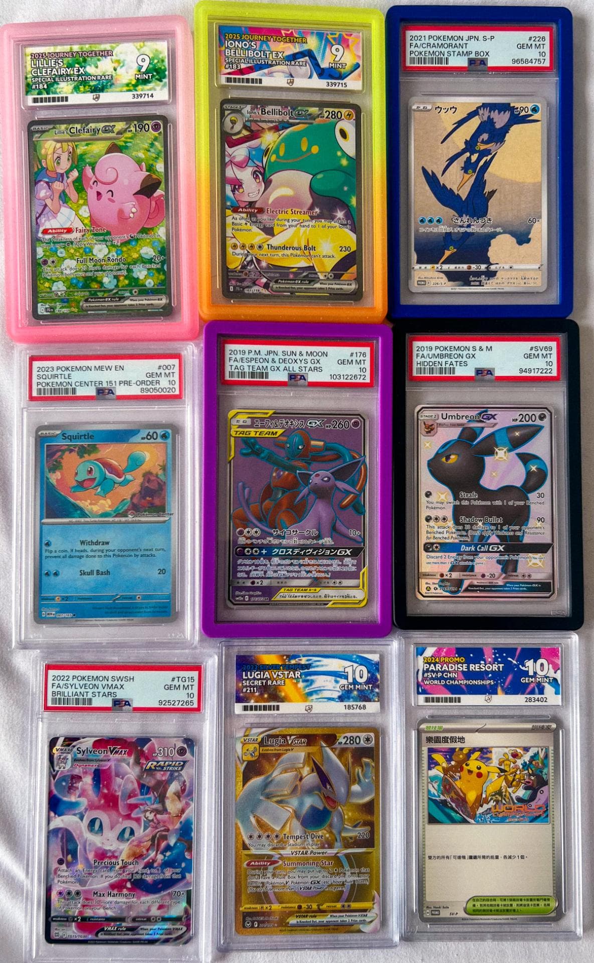 Examples of what could be inside a Yolky Bag